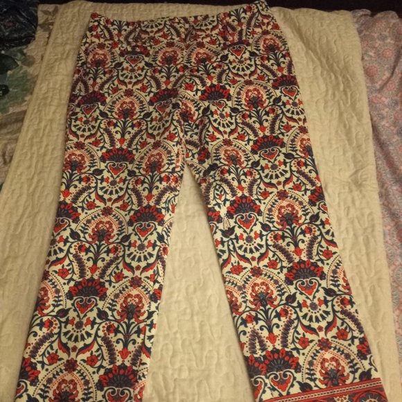 Loft size 4 Riviera cropped pant - Picture 4 of 8